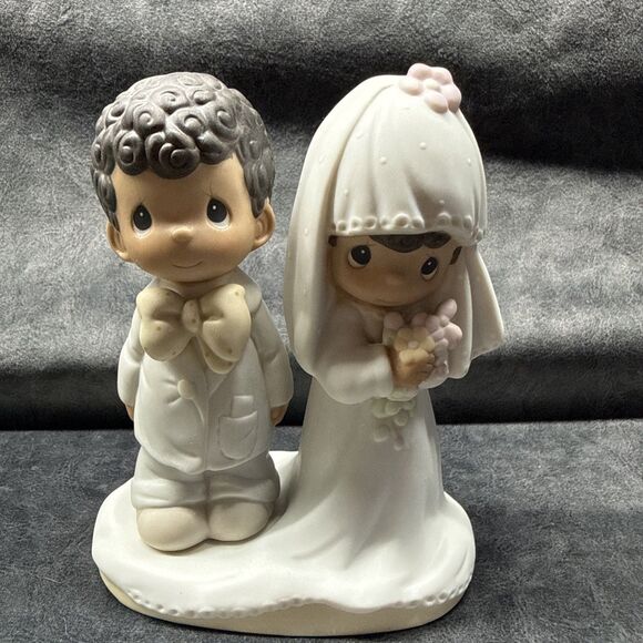 Precious Moments The Lord Bless You and Keep You Figurine E3114 Vintage - Picture 1 of 5
